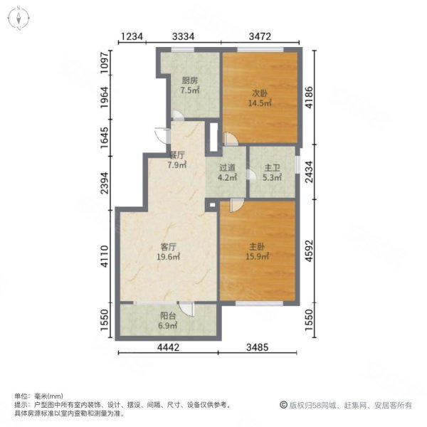 孔雀城悦珑湾户型图图片