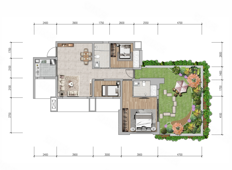 享购房补贴 首付5 w买入天府新区 第四代住宅 户户带大花园,圆中润达