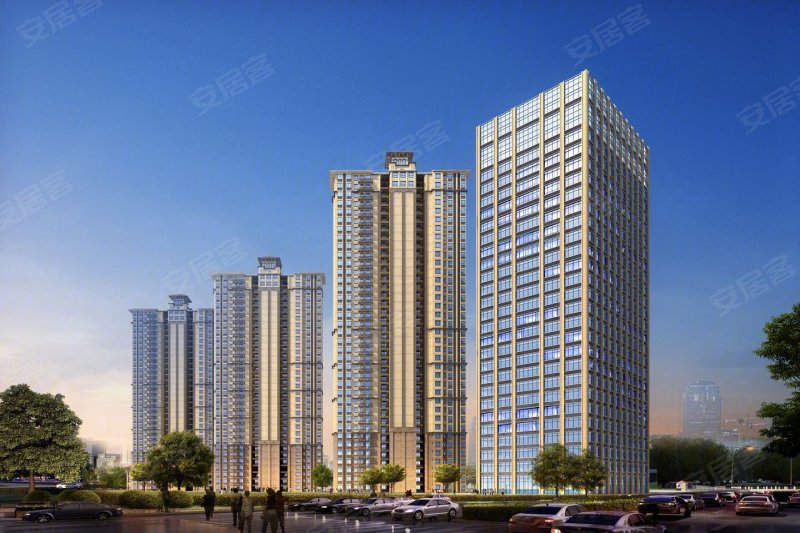 锦绣江城(新房),江国路烽火崇文兰庭西北侧约30米-武汉锦绣江城(新房)