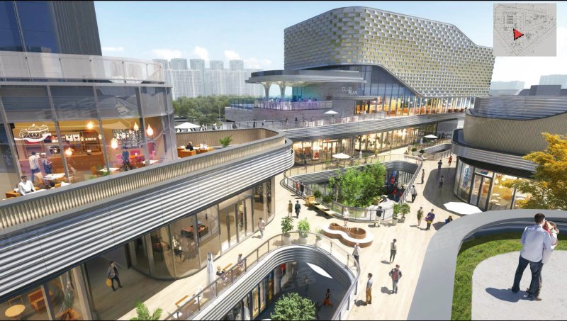 松山湖cbd总价46万买2两房,万象汇商业中心地铁站城轨