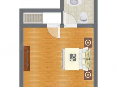 3室1厅 150.00平米