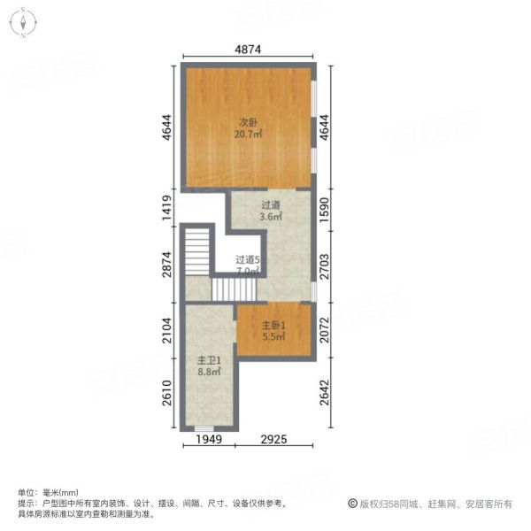 佘山玺樾有联排别墅全套房设计附带电梯井围绕式花园