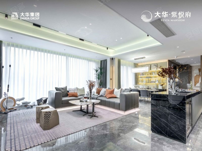 大华紫悦府叠拼别墅300万 主城区低密墅区