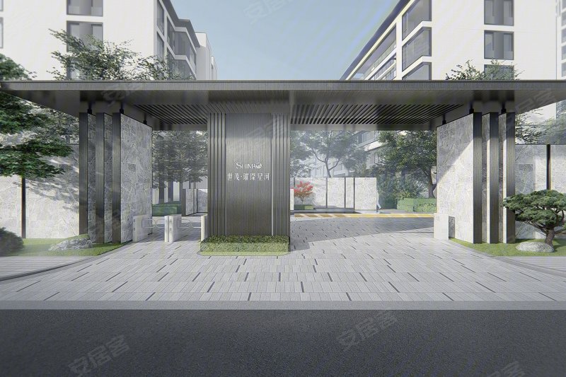 与康居路交汇处向东150米世茂璀璨星河-盐城世茂璀璨星河(新房)二手房