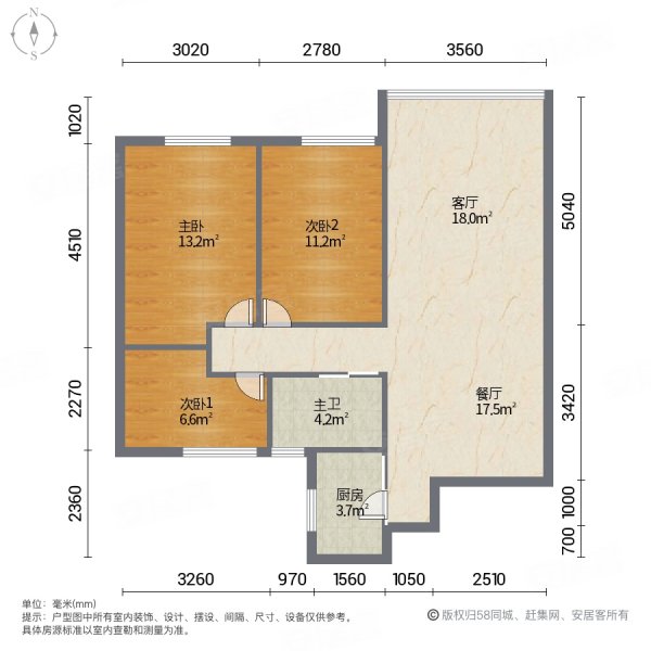 正荣润锦城户型图图片