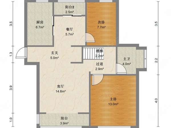 上海宝山高境美岸栖庭(828弄公寓住宅)美岸栖庭 电梯4房 双轨交 近