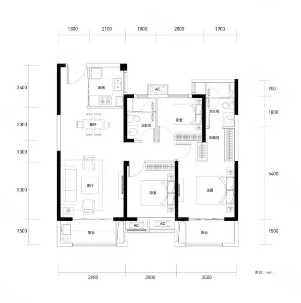 三环内成熟商圈,户型端正, ,地铁,奥特莱斯,,武汉城建天汇龙城二手房