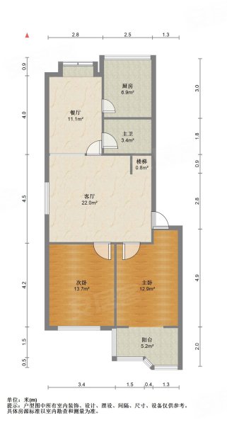 天建天福苑5室2厅2卫191.82㎡南北100.94万