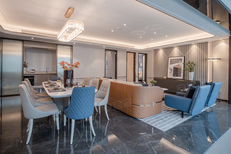 滨江上品 市中心 位置高端楼盘 南虹旁 高层边套 毛坯交房