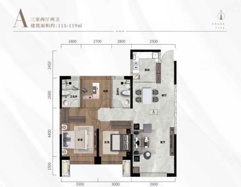 均价11600,建投·金悦府二手房,142万,3室2厅,2卫,115平米