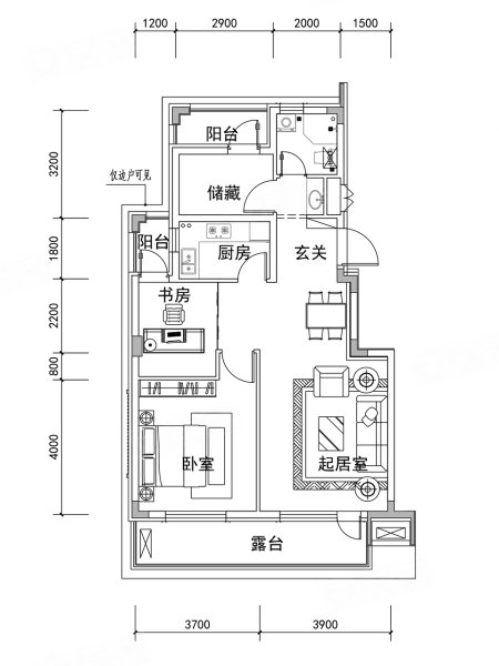 华发绿洋湾(新房)3室2厅1卫84㎡南189万