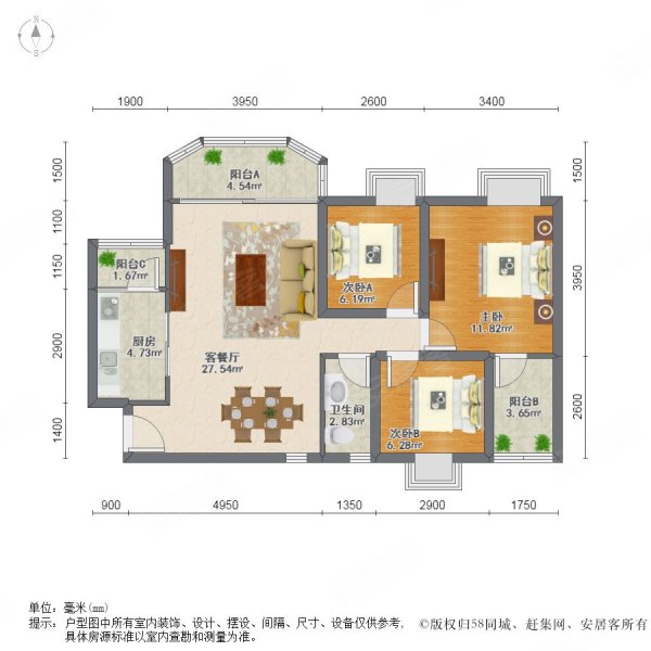 池州上林苑户型图图片