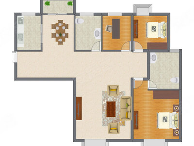 3室2厅 112.05平米