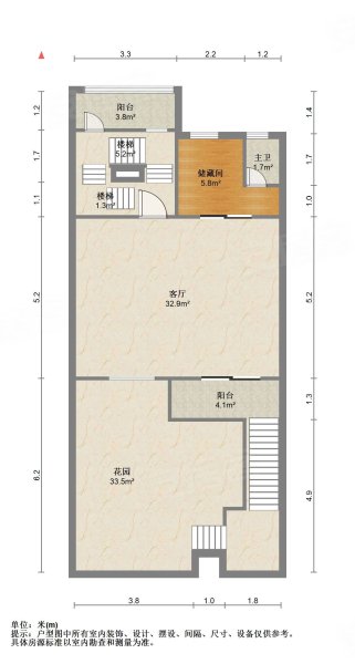 桃坞才苑3室3厅3卫249㎡南北799.9万