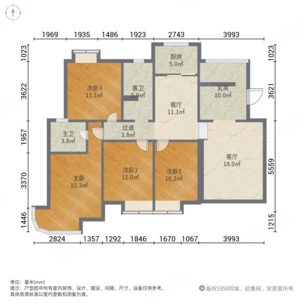 荆州金源世纪城户型图图片