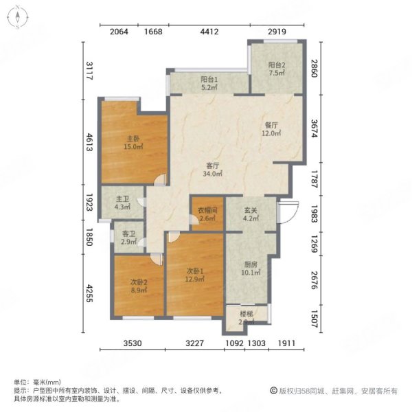 正定天山熙湖户型图图片