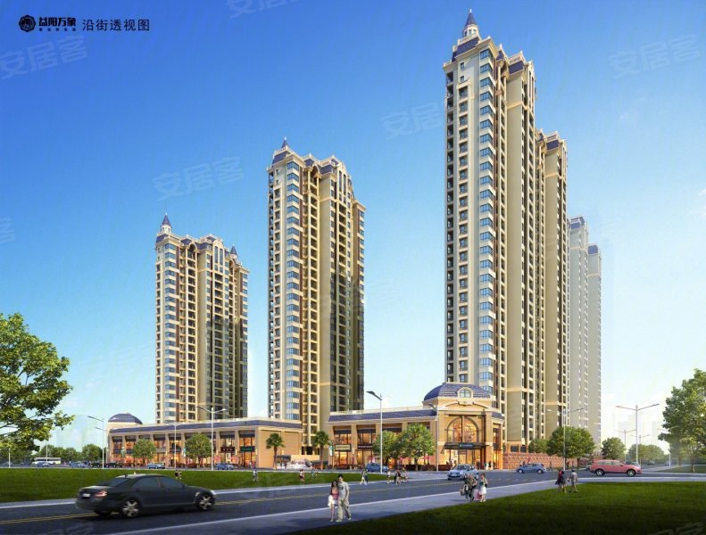 益阳万象(新房)3室2厅123㎡74万二手房图片