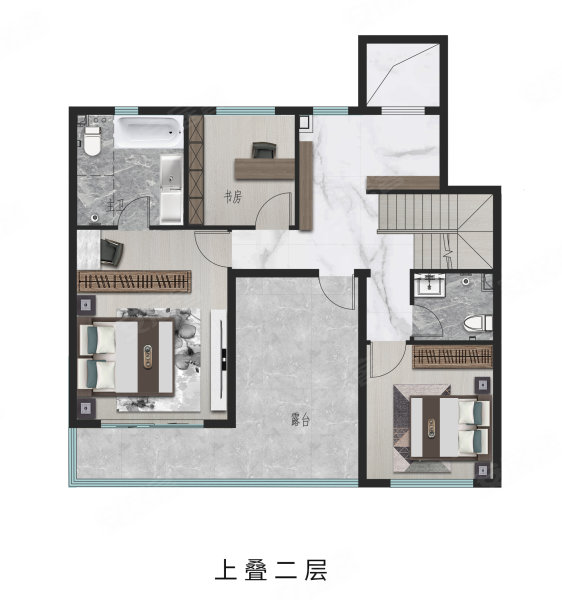 国悦天玺4室2厅4卫260㎡南北320万