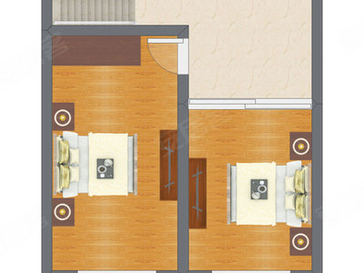 2室2厅 101.26平米