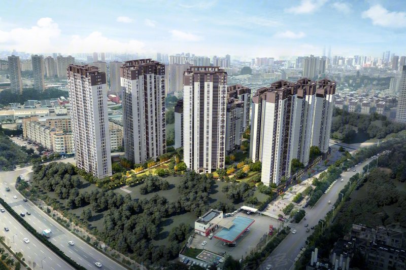 景泰街跃龙路交叉口(西南林大旁)-昆明大华锦绣麓城(新房)二手房