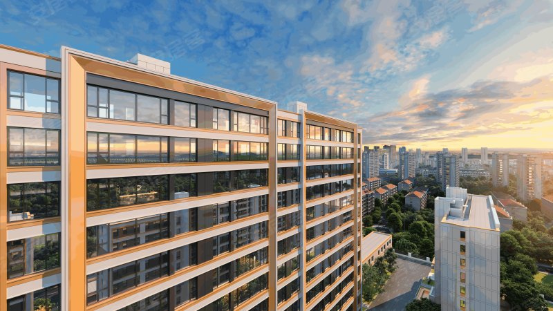 盛德翡丽天玺3室3厅137㎡192万二手房图片