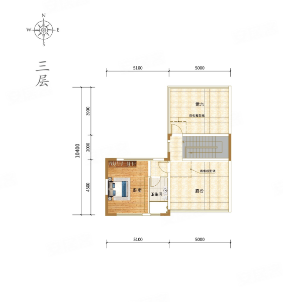 丰源雪山墅4室2厅4卫170㎡南北135万