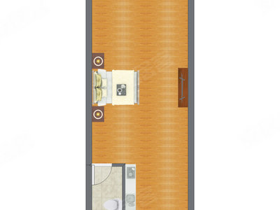 1室0厅 41.90平米