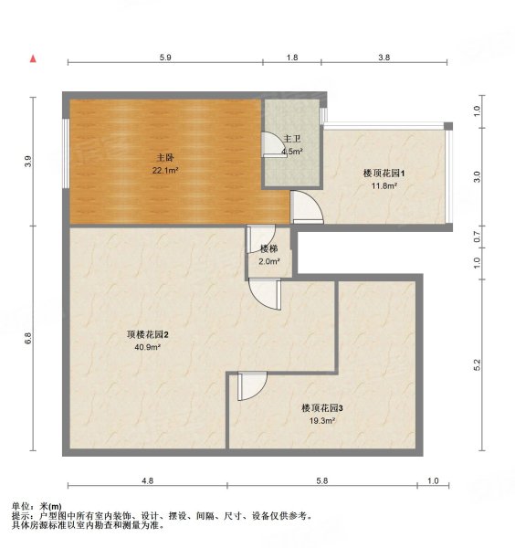 中铁逸都国际(F区)4室2厅2卫174.1㎡南北183万