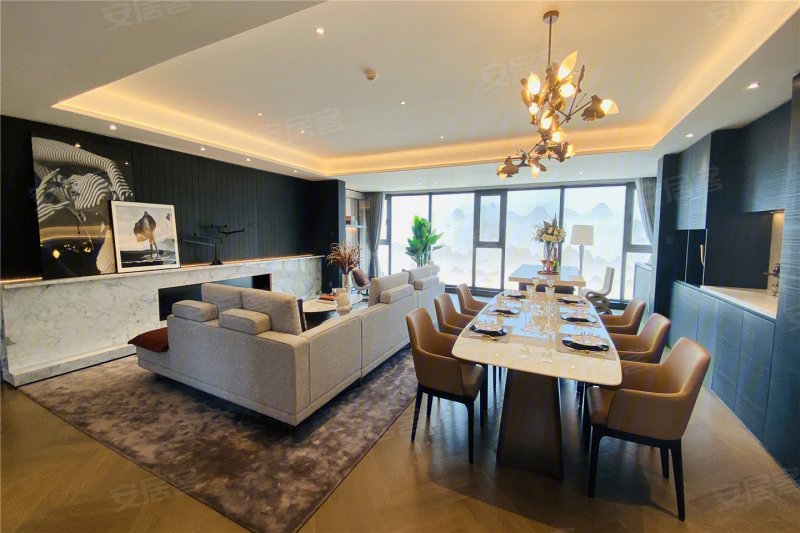 洛阳中心公元印 大平层 改善天花板 邻泉舜正大团购无任何费用