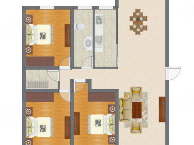 5室2厅 92.10平米
