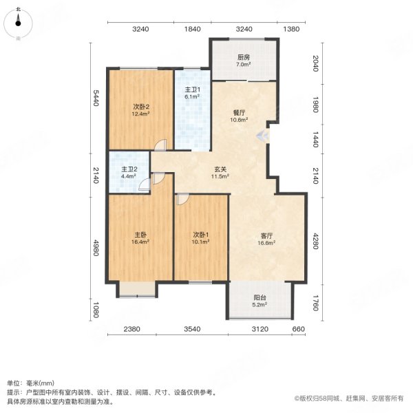 费县山水文苑户型图图片