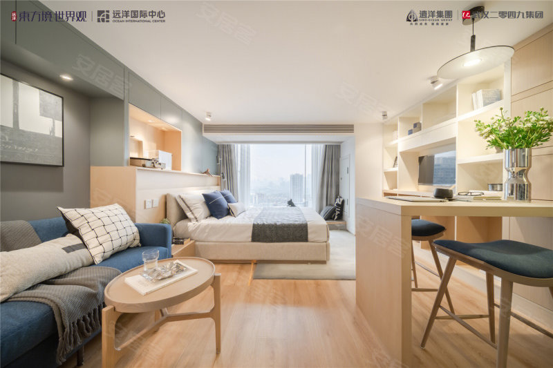 远洋国际中心(新房)2室1厅47㎡47万二手房图片