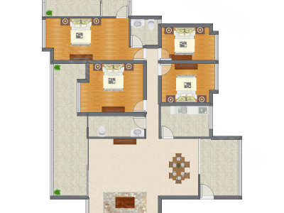 4室2厅 139.87平米