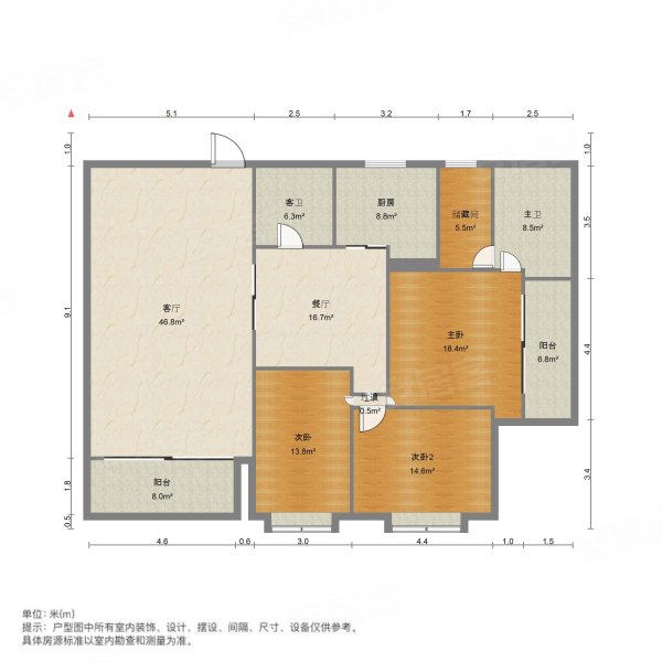 珠江花园(北区) 近医院 朝南 商业配套成熟 交通便捷