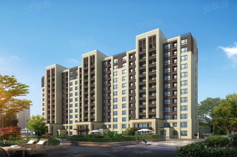 五合锦江府2室2厅1卫85.07㎡南北106万