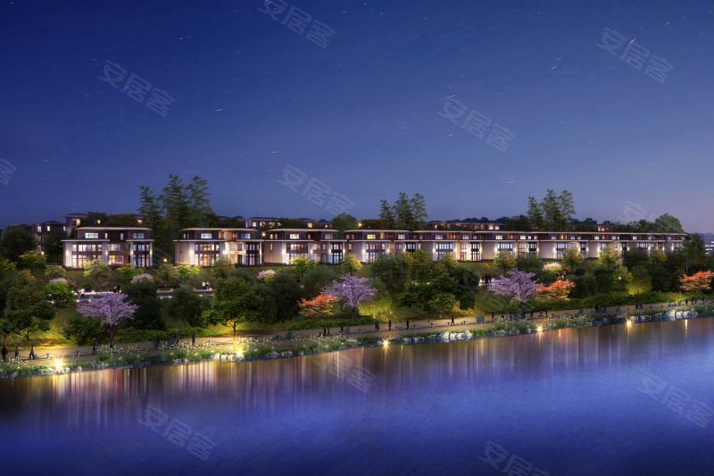 299万买青秀住在邕江边的纯别墅区!得房率百分之四百!