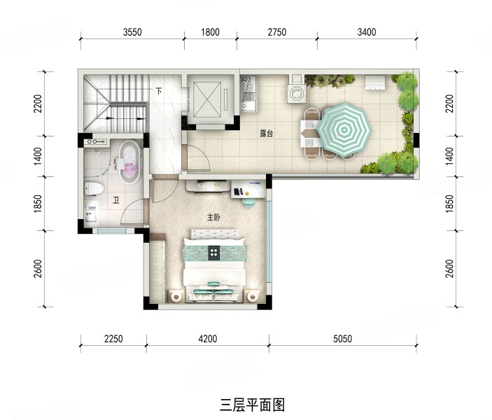 带前后花园带露台带车位的联排别墅碧桂园玖玺台总价165w入手