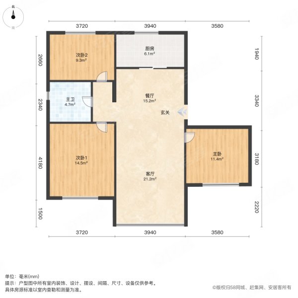 盛福园房型图图片