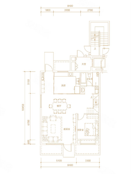 世茂国风香颂4室2厅3卫175㎡南北149万