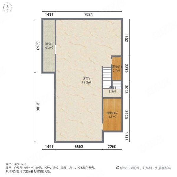 棠溪人家5室3厅4卫350㎡南北400万