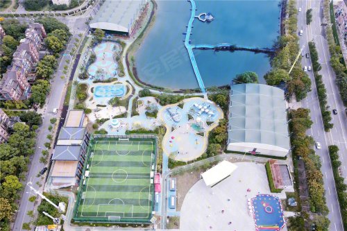 汉阳大道墨水湖北路墨水湖公园1号门内150米 - 武汉蓝天湖岸(新房)