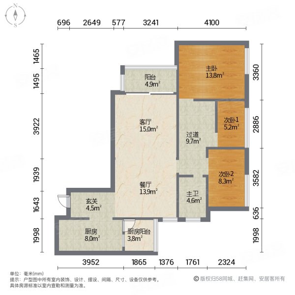 嘉悦江庭摆位图图片