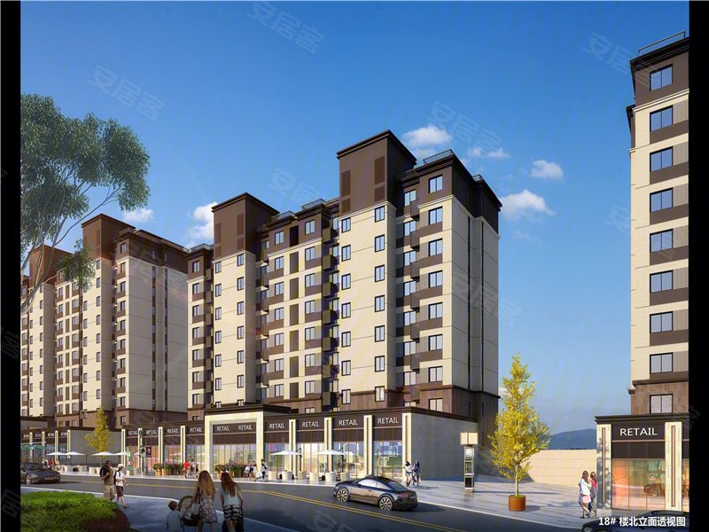 天鸿万象(新房),人民路与东四路交汇处东北角-淄博天鸿万象(新房)二手