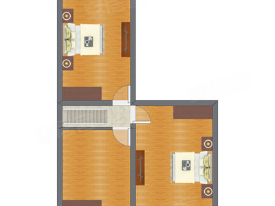 4室1厅 64.40平米