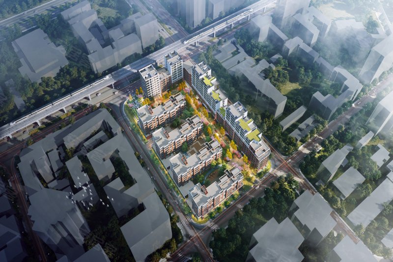 循礼门地铁站旁 汉口内环 低密度6层 11层洋房 超低公摊,中国电建地产