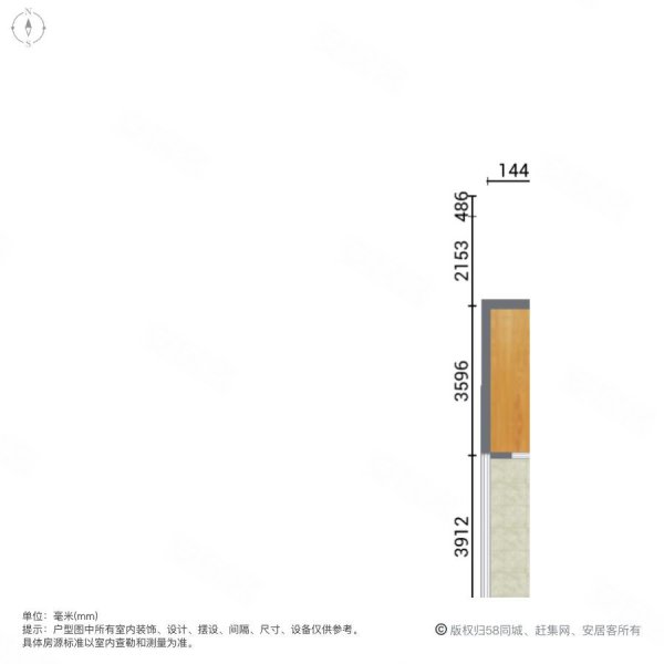 淀山花城3室3厅4卫132㎡南北400万