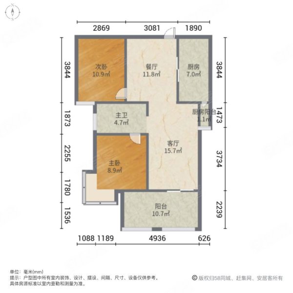 水岸豪庭户型图图片