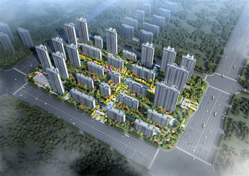 南阳江山赋3室2厅106㎡75万二手房图片