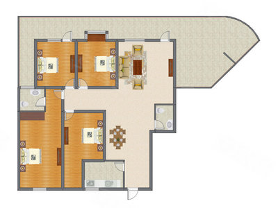 4室2厅 180.54平米