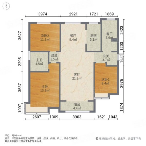 双阳卧抱阳厅户型图图片